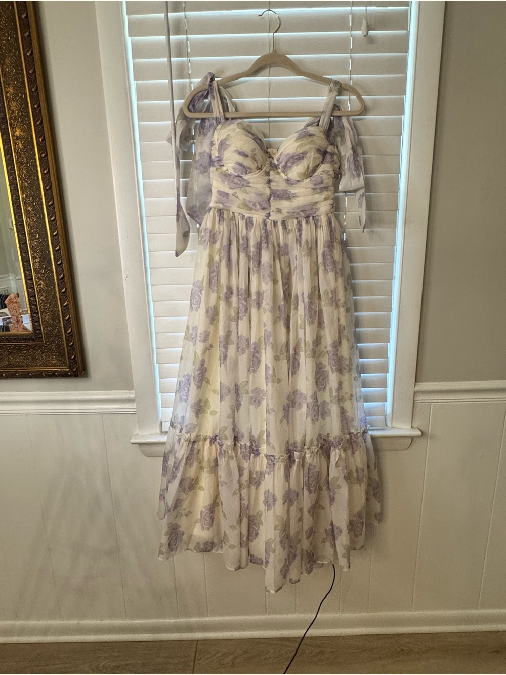 Petal & Pup Floral Dress with Tie Straps